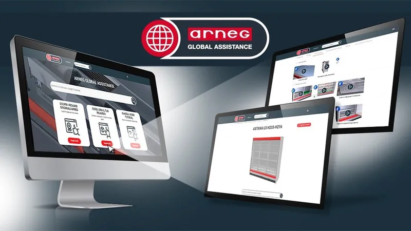 Technoretail - Arneg presenta AGA, Arneg Global Assistance 