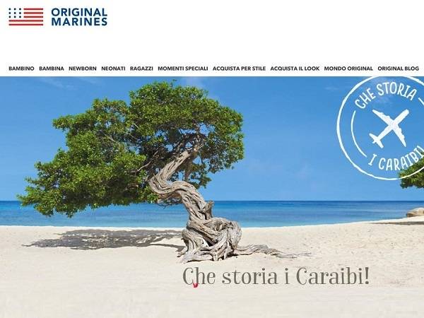 Technoretail - Lanciato on line da Original Marines il concorso che fa volare ai Caraibi 