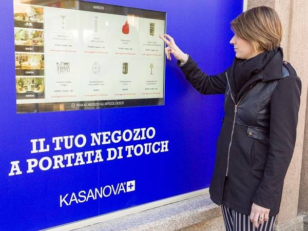 Technoretail - A Varese, Kasanova+ è il primo punto vendita a portata di touch 