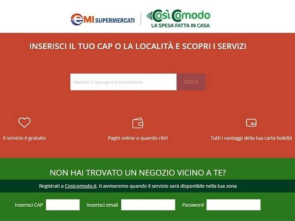 Technoretail - EMI entra in CosiComodo.it e lancia la spesa on line partendo da Perugia 