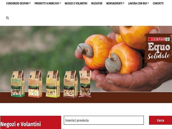 Technoretail - Attivata on line la nuova versione del sito web di Despar 