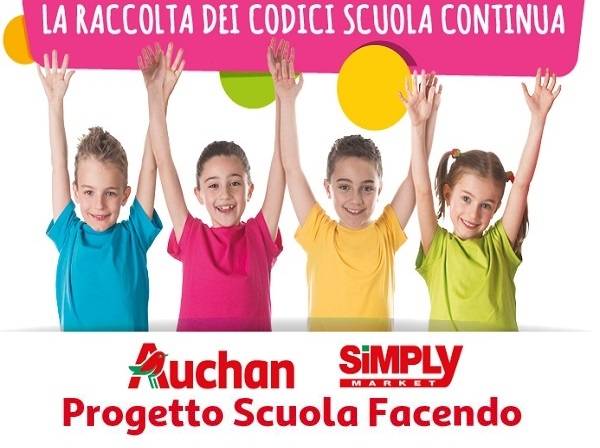 Technoretail - L’iniziativa on line “Scuolafacendo” di Auchan riscuote adesioni da record 