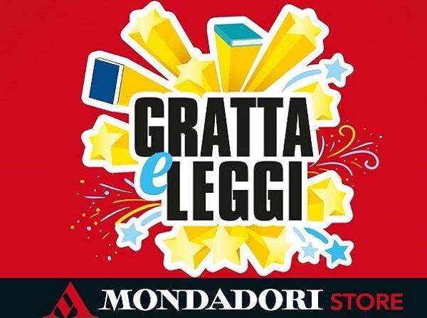 Technoretail - Mondadori Store lancia il concorso on line “Gratta e Leggi” 