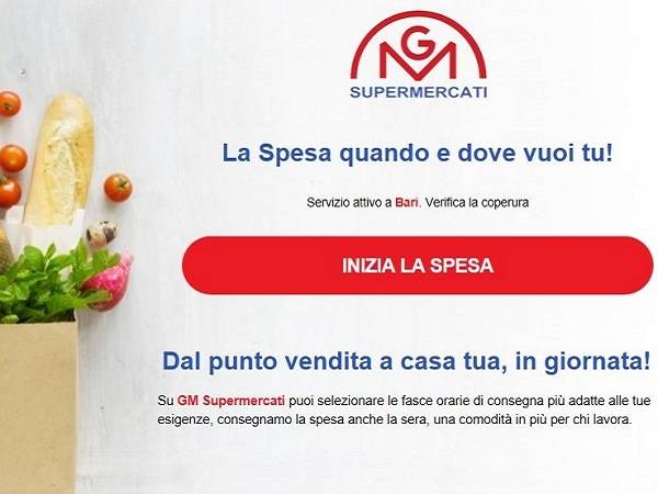 Technoretail - Lanciata da GM Supermercati e ReStore la piattaforma e-commerce per i prodotti food di 6 store baresi 