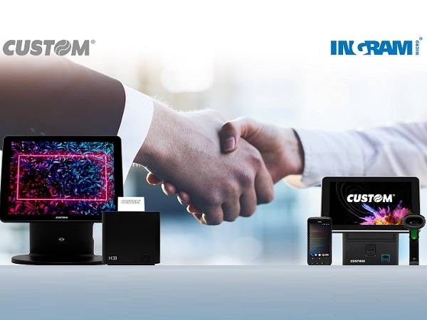 Technoretail - Siglata da Custom una partnership di distribuzione con Ingram Micro 