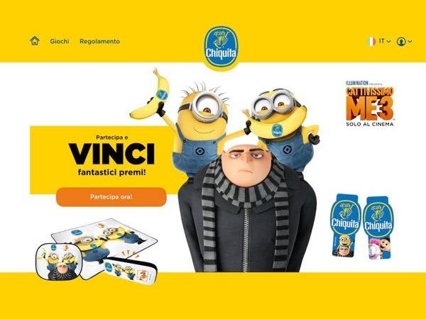 Technoretail - Loyalty: attivato da Chiquita nuovo concorso on line 