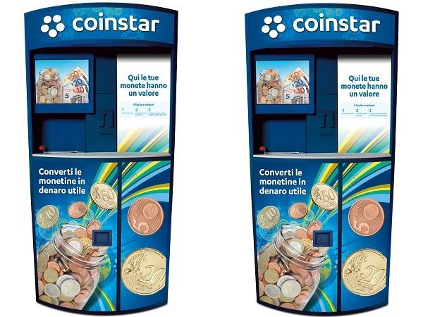 Technoretail - Siglati da Coinstar nuovi accordi di collaborazione con Italmark e Magazzini Gabrielli 