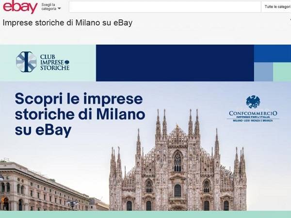 Technoretail - Partnership tra eBay e Confcommercio Milano per digitalizzare le imprese storiche 