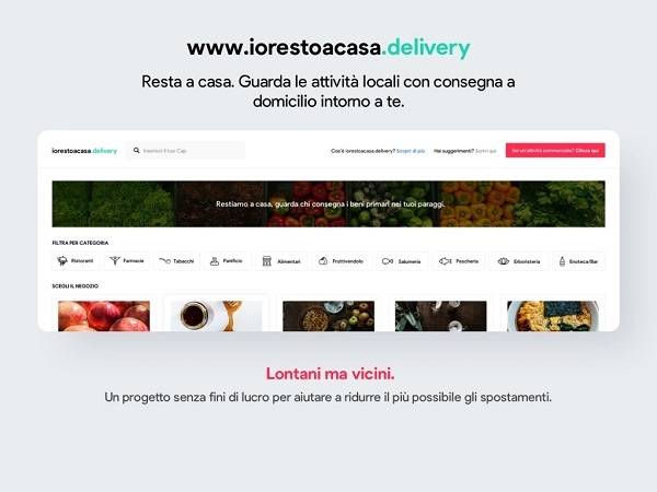 Technoretail - Nasce iorestoacasa.delivery, la rete dei negozi di vicinato che consegnano la spesa a casa 
