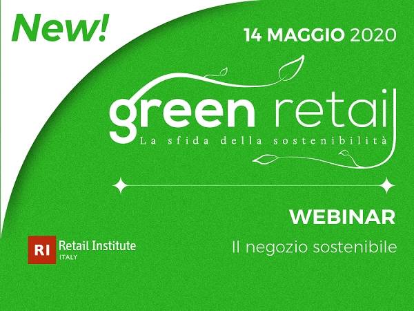 Technoretail - Webinar: “Green Retail: il negozio sostenibile” 