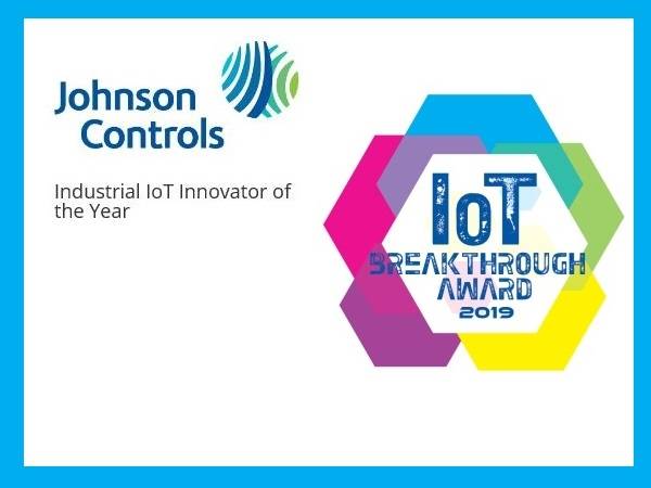 Technoretail - Johnson Controls nominata “Industrial IoT Innovator of the Year” da IoT Breakthrough 