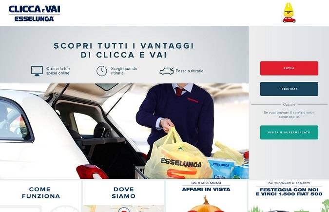 Technoretail - Tra Milano e la Brianza, Esselunga apre il primo punto di ritiro Clicca e Vai 