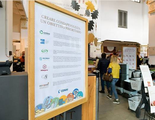 Technoretail - Una nuova campagna informativa a Eataly Lingotto per educare al riciclo del packaging 