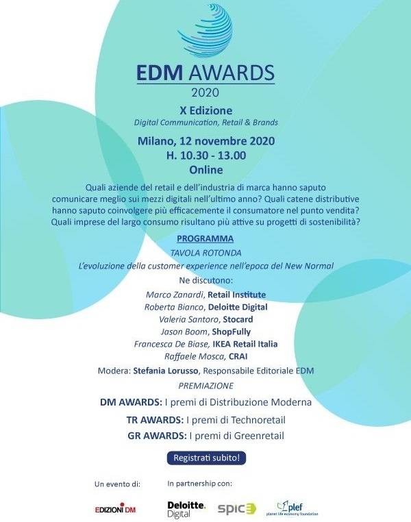 Technoretail - In arrivo la decima edizione degli EDM Awards 