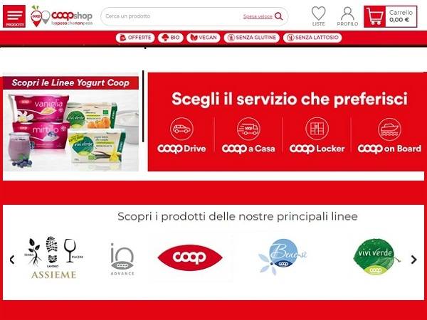 Technoretail - E-commerce e retail: il servizio di spesa on line Coop a Casa attivato anche nel novarese 