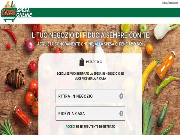 Technoretail - Crai lancia spesa online, l'ecommerce di prossimità 