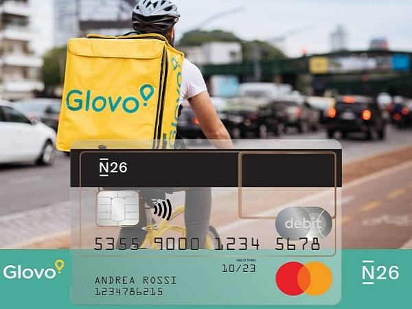 Technoretail - Estesa la partnership tra Glovo e N26 per offrire consegne gratis in Italia 