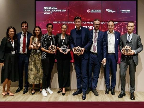 Technoretail - Assegnati gli Altagamma Digital Awards 2019 a Burberry, Gucci, Dior, Bulgari e Moncler 