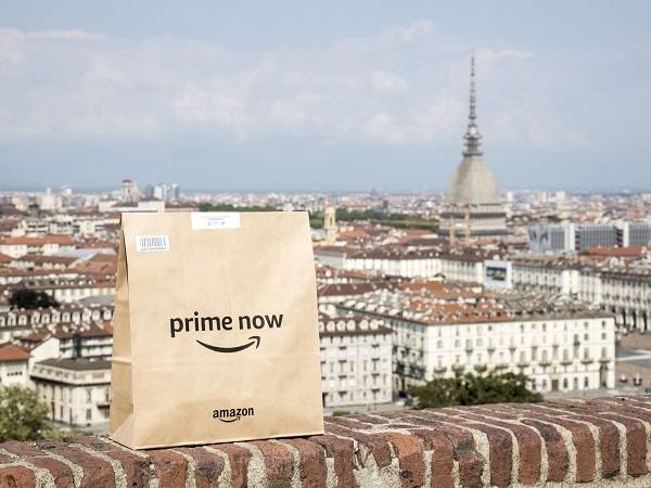 Technoretail - Per i clienti Pam Panorama, esteso da Amazon il servizio Prime Now a Torino 