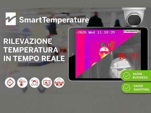 Technoretail - Checkpoint Systems introduce SmartTemperature, la nuova solution che misura la temperatura corporea 