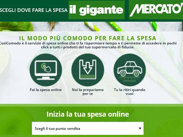 Technoretail - Selex attiva il nuovo portale e-commerce: nasce CosiComodo.it 