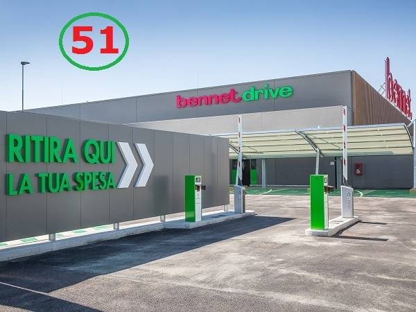 Technoretail - Click and Collect: ad Antegnate (BG), attivato il 51° Bennet Drive 