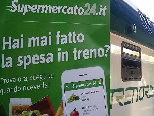 Technoretail - Con Supermercato24, la spesa on line si fa viaggiando sui treni lombardi 