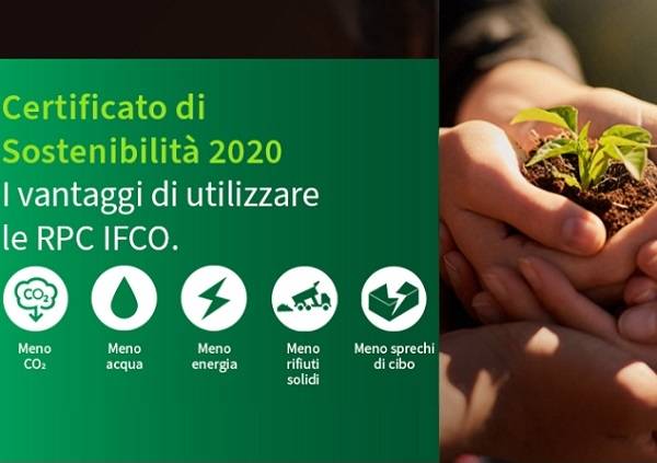 Technoretail - Assegnato da IFCO il Certificato di Sostenibilità a retailer e produttori del settore ortofrutta 