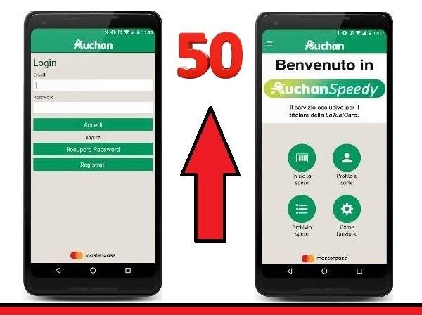 Technoretail - Mobile Payment nel Retail: l’App AuchanSpeedy estesa a 50 store in Italia 