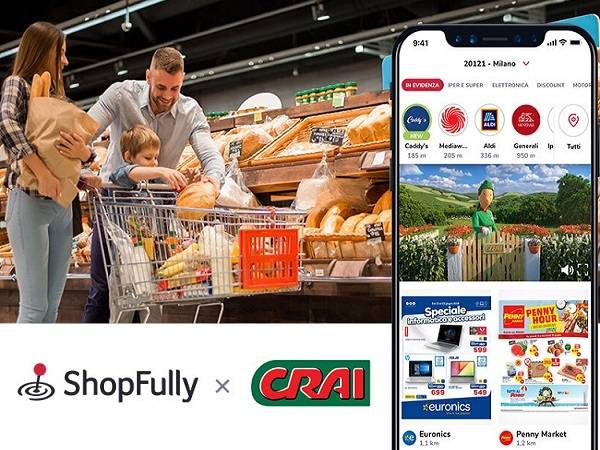 Technoretail - Drive-to-Store: risultati in crescita per la partnership tra Crai e ShopFully 