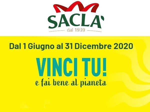 Partito il nuovo concorso on line di Saclà “Vinci Tu!”