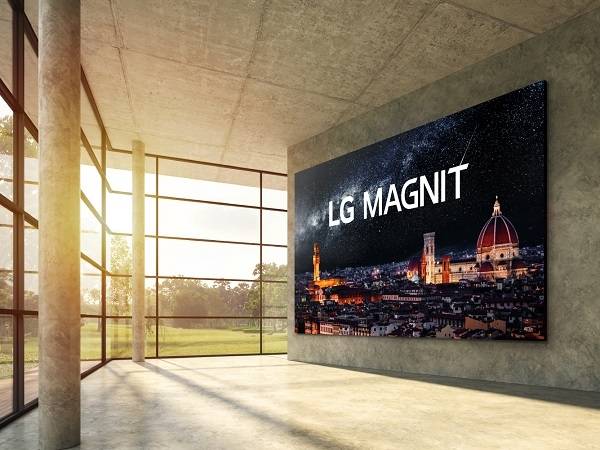 Technoretail - Digital Signage: lanciato da LG Electronics il primo display micro LED 