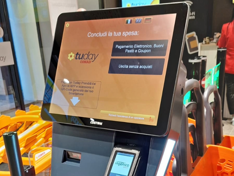Technoretail - A Verona apre il primo supermercato senza casse gestito dall’AI 