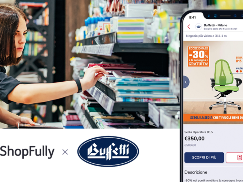 Technoretail - Buffetti: più visite in store grazie alla piattaforma di ShopFully 