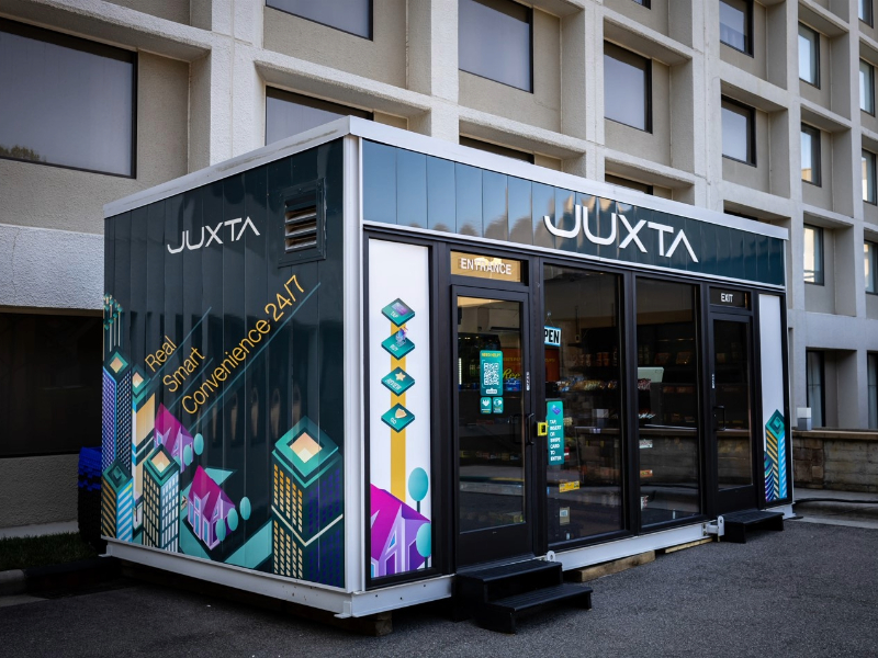 Technoretail - Juxta lancia il micro-market trasportabile, autonomo e hi-tech 