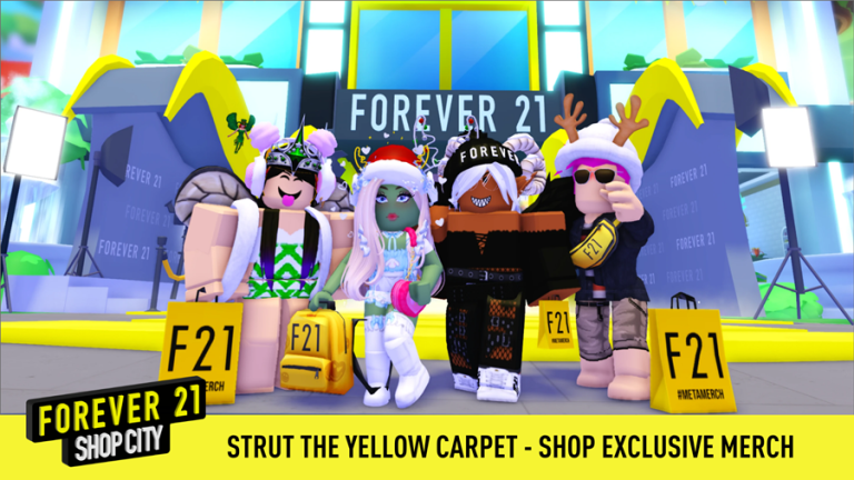 Technoretail - Forever 21 "gioca" al retail di moda su Roblox 