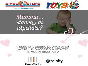 Technoretail - Bimbostore e Toys Center avanti tutta con l’App ZeroCoda Retail di Maps Group 