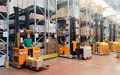 Technoretail - Scelte da Gruppo Orizzonte le soluzioni OM Still per il suo hub logistico 