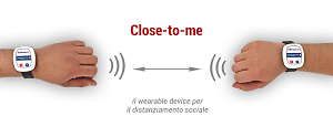 Technoretail - Lanciato da Partitalia il dispositivo wearable per il distanziamento sociale “Close-to-me” 