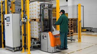 Technoretail - I carrelli STILL utilizzati per la logistica da Parmacotto 