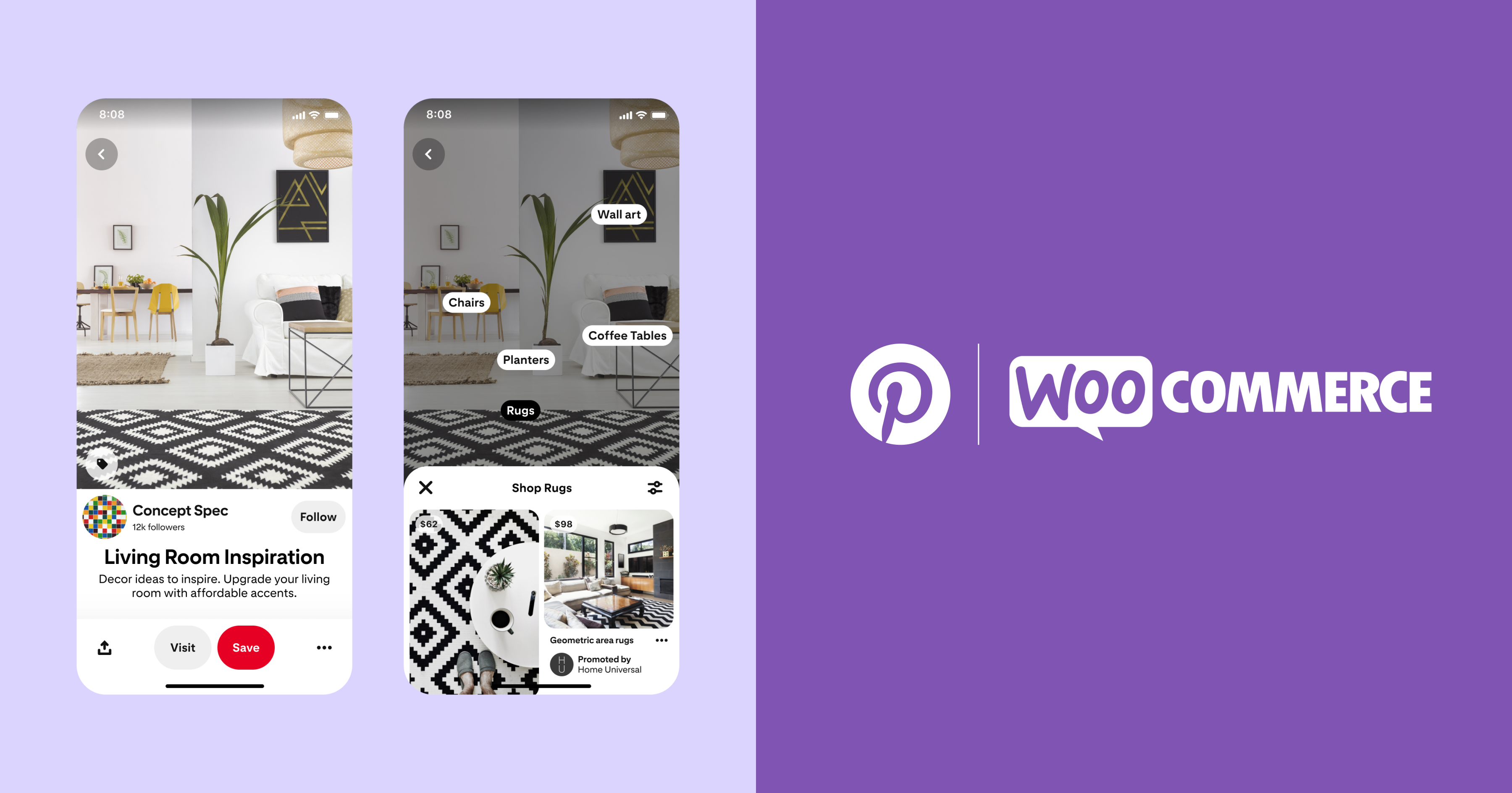 Technoretail - Pinterest supporta lo shopping online su WooCommerce 