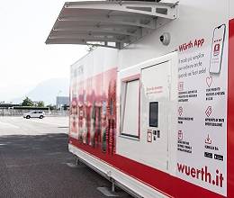 Technoretail - Lanciato il Würth Automatic Store, il primo negozio automatizzato H24 