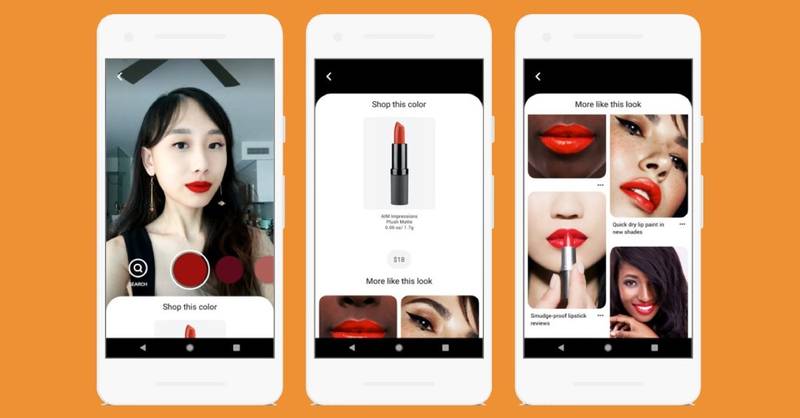 Technoretail - Pinterest migliora l'esperienza d'acquisto con la realtà aumentata 