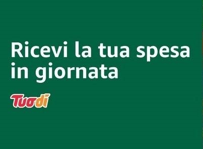 Technoretail - Tuodì consegna la spesa a casa con Amazon Prime 