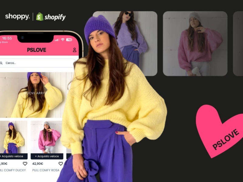 Technoretail - PS Love affida a Shoppy la creazione della sua app e-commerce 