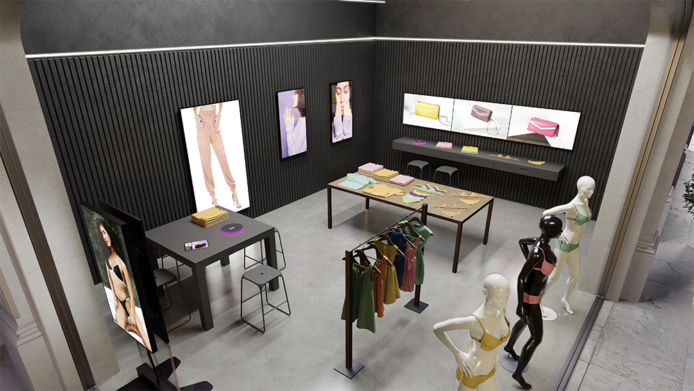 Technoretail - L'innovazione degli showroom è più semplice con Mirror RGB di Voilàp Digital  