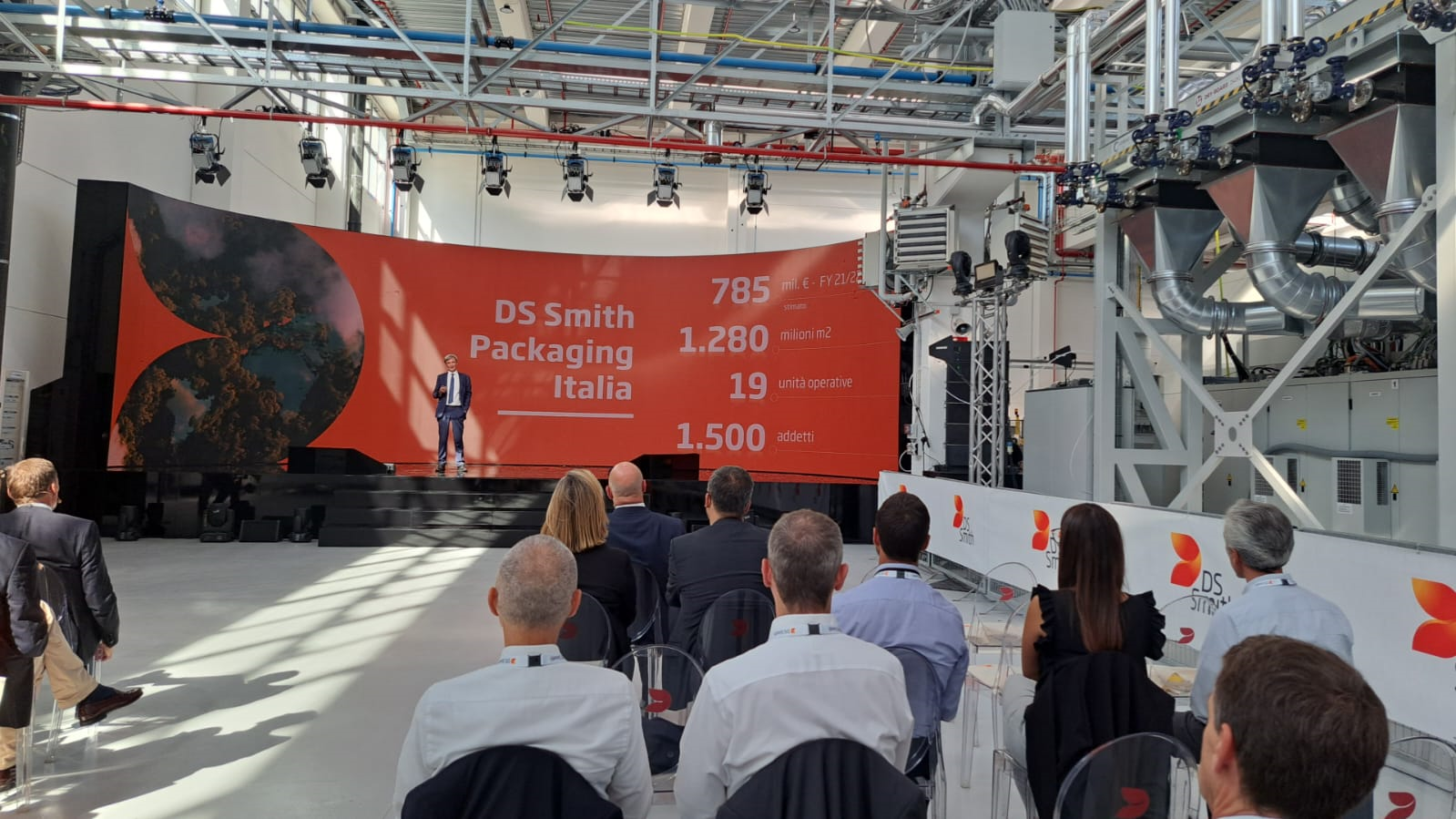 Technoretail - DS Smith inaugura il nuovo stabilimento di Castelfranco Emilia 