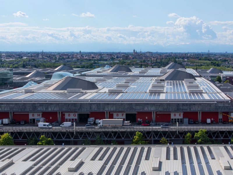 Technoretail - A Fiera Milano il più grande impianto fotovoltaico su tetto d’Italia 