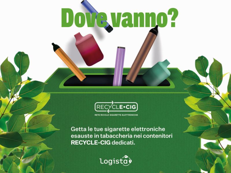 Technoretail - Logista lancia la campagna per lo smaltimento delle e-cig esauste 