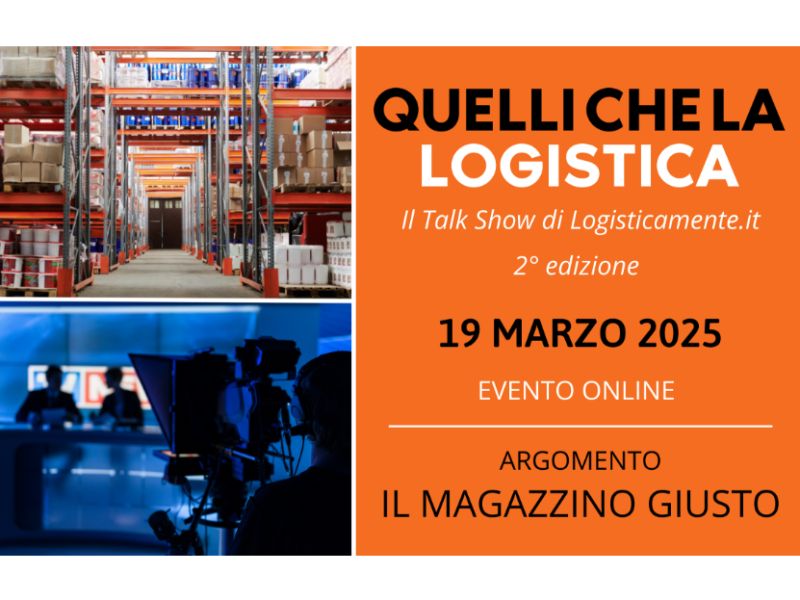 Technoretail - Il magazzino giusto: protagonista del talk show di Logisticamente.it 